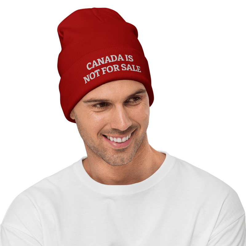 Canada Is Not For Sale Tuque (Red)